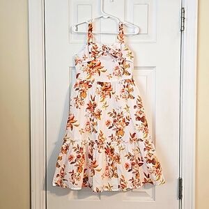 Beautiful Fall Floral Dress